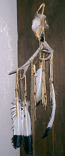 Antler Dreamcatcher, side view